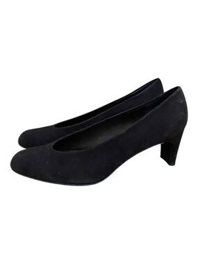 Stuart Weitzman Babette Chocolate Brown Suede Pumps Evening Work Wear